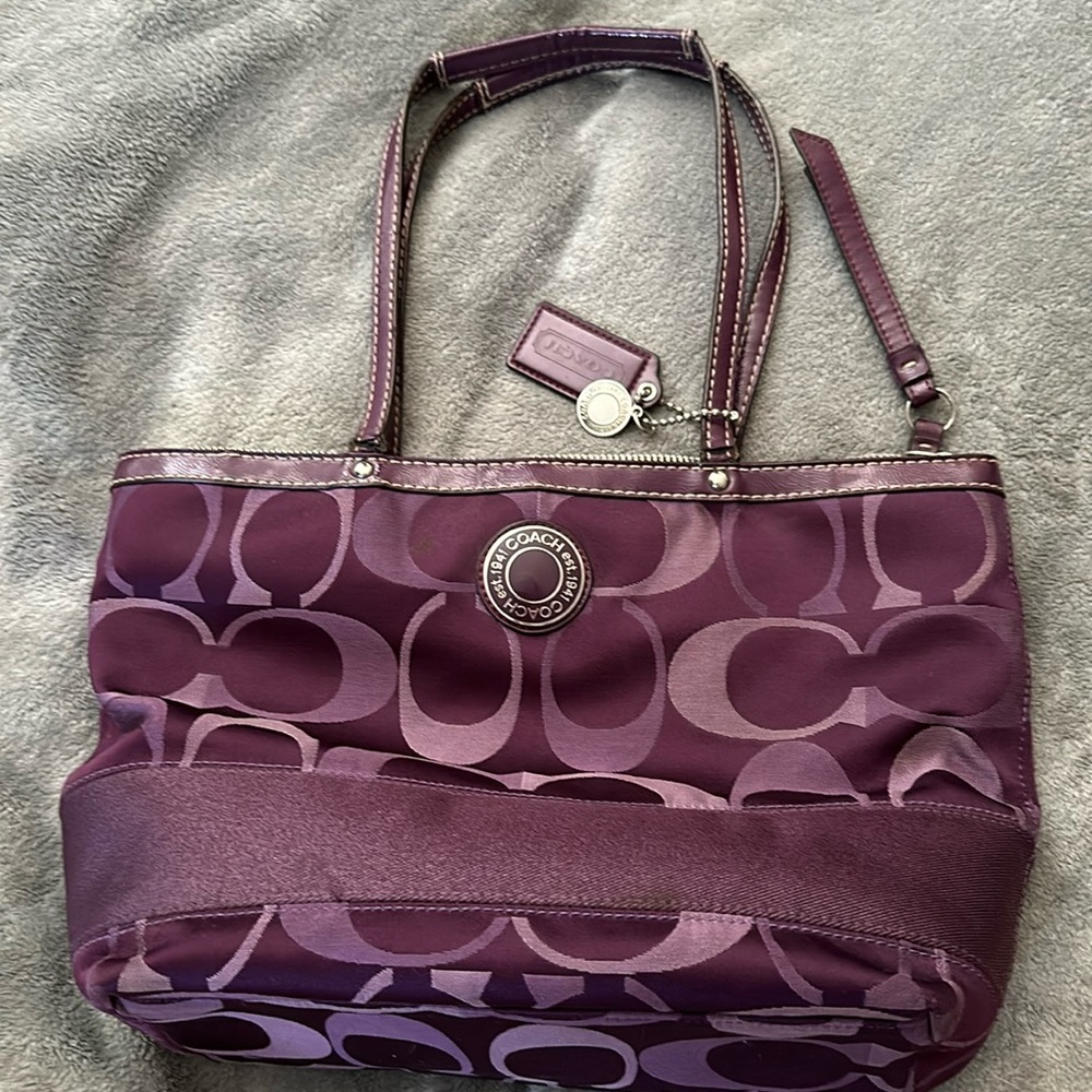 Plum, Coach Satchel